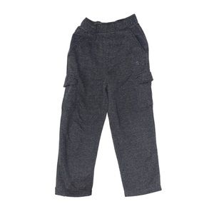 STARTER Boy's Dark Grey Cargo Pocket Sweatpants Size Small 6/7